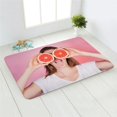 thumbnail image 3 of Home Floor Mat Fruits Printed Kitchen Rug Door Mats Kitchen Carpets Anti-Slip Welcome Indoor Doormat Carpet for Living Room, 3 of 6