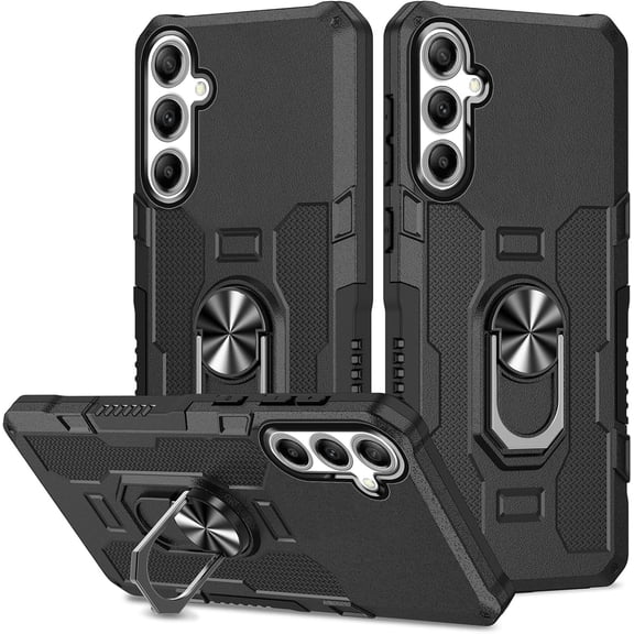 HCTian for Samsung S24 Galaxy S24 Case,Magnetic Phone Case with 360° Rotating Kickstand,Shockproof, Anti-Fingerprint,Protective Phone Cover for Samsung Galaxy S24