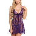thumbnail image 2 of uublik Valentines Lingerie Set for Women Lace Plus Size Babydoll Sexy Naughty Bodysuit, 2 of 5