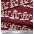 thumbnail image 3 of Soimoi Poly Georgette Fabric Floral,Clouds & Cat Kids Print Fabric by Yard 52 Inch Wide, 3 of 3