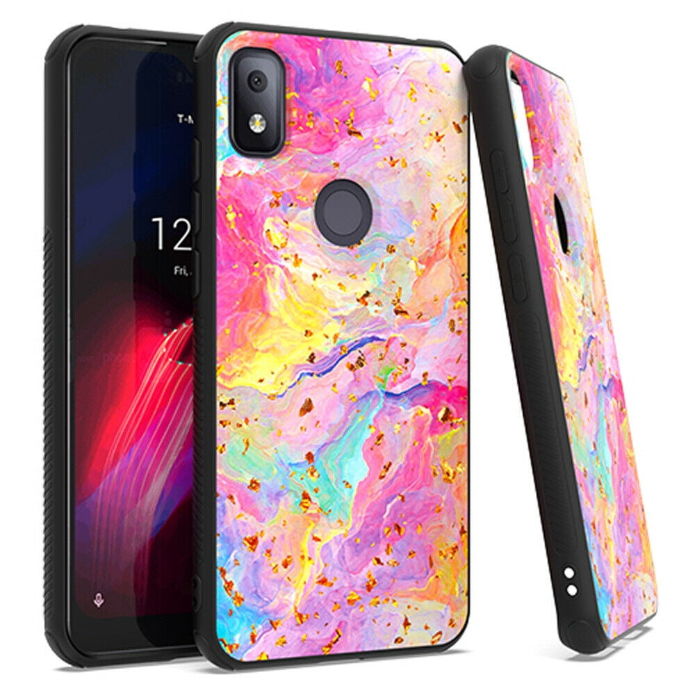 Aazon.co: Annyall For T-obile Revvl V Plus 5G Case With Built In Screen Protector, Full Body - Foto 13