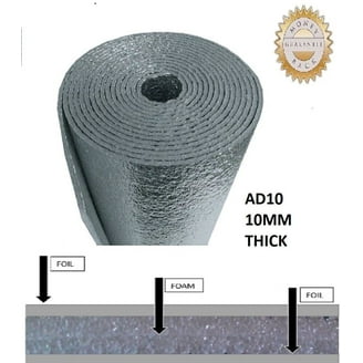 Reflectix Thermische Isolatie Aluminiumfolierol Reflectix Zonnebeschermend Rugmateriaal Thermisch Isolatiepaneel Commercieel Residentieel Industriële Kwaliteit Geperforeerd(Size:1 * 8m