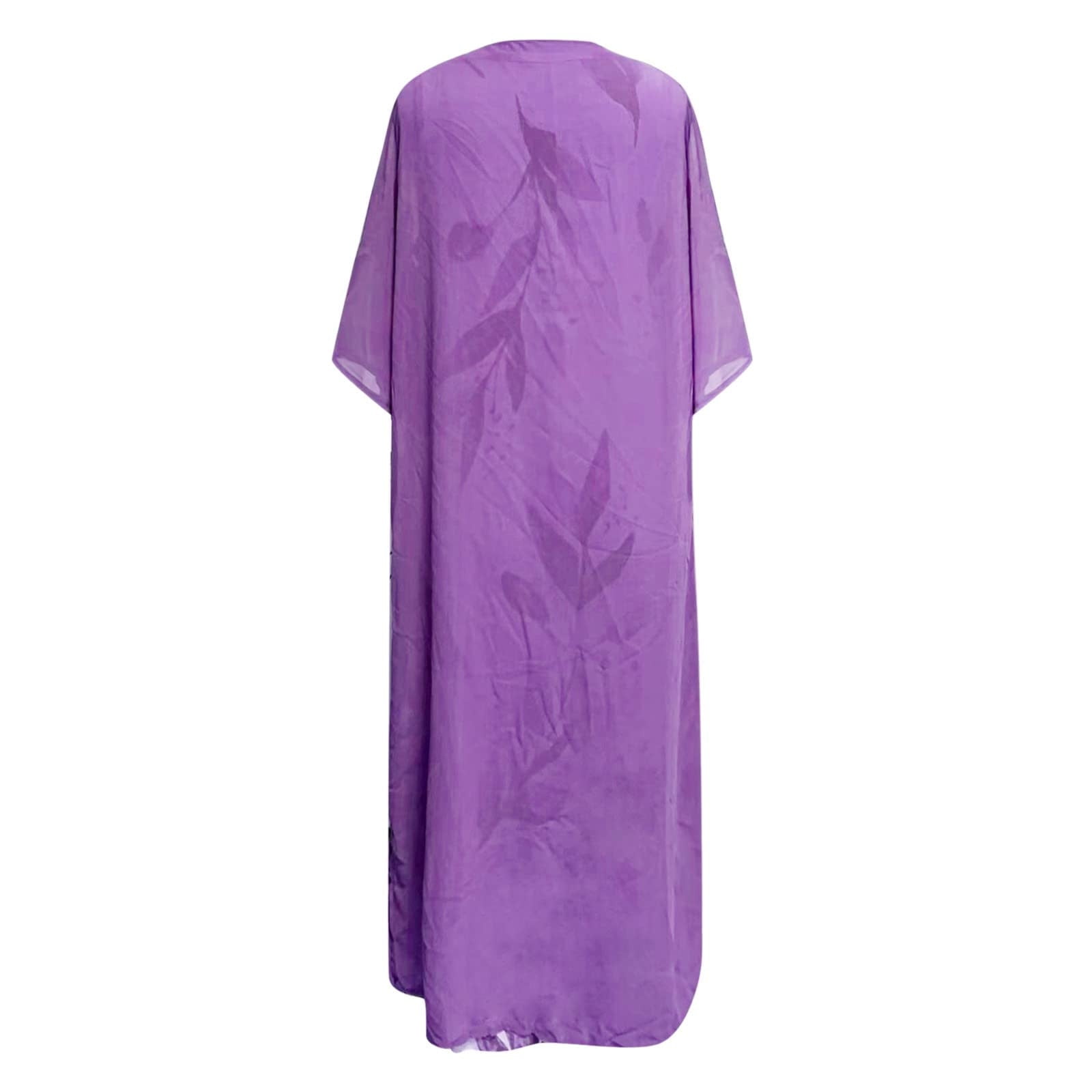 Aofany Women Summer Casual Dress Vacation Floral Chiffon Sleeveless Maxi Dress Two Piece Set Dress Cardigan