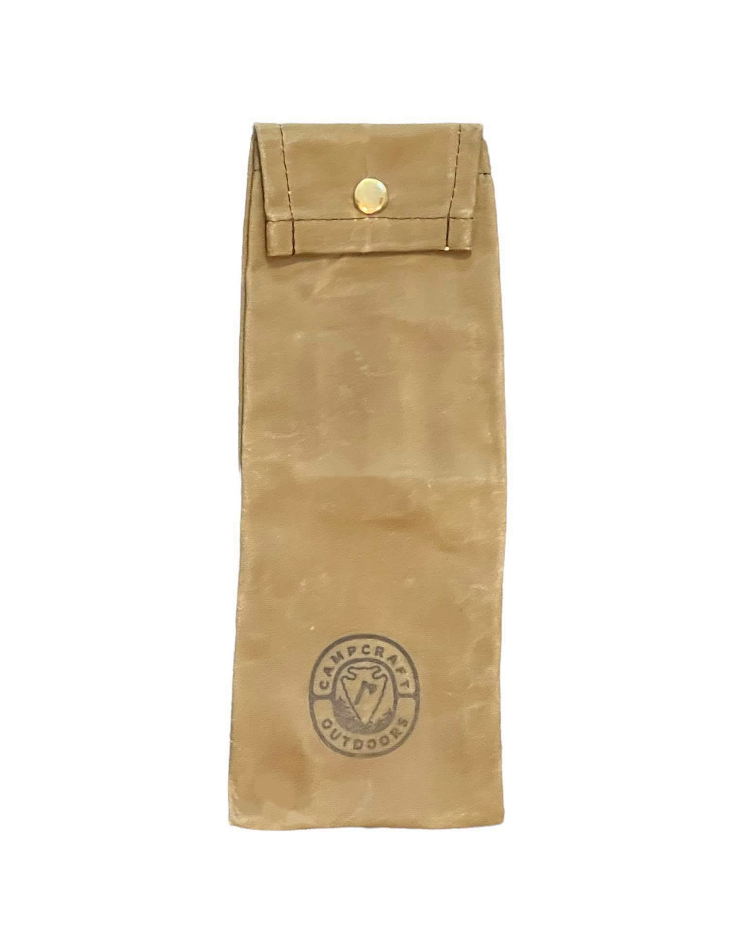 Campcraft Outdoors Waxed Canvas Saw Pouch, Garden Tool Bag, Pruning Saw Sheath