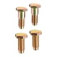 thumbnail image 5 of 4 Uds. Pernos para , accesorios metálicos de alto rendimiento para coche, repuestos duraderos, pernos largos y cortos kusrkot Pernos de fijación de montaje, 5 of 7