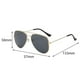 thumbnail image 4 of Gafas de terre polarizadas ligeras Protección Mujeres mbres Gafas grandes retro Gafas de terre para mujer Unisex Uso diurno y nocturno 134mm Macarena Gafas de sol de mujer, 4 of 4