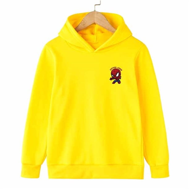 Marvel Avengers Spiderman dibujos animados niños sudaderas para Otoño Invierno algodón niños ropa niño manga larga Top160CM zhangmengya CONDUJO
