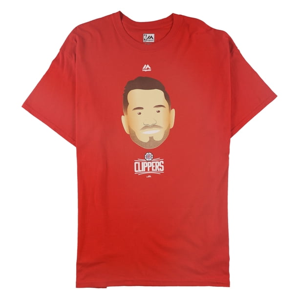 Majestic Mens Redick Emoji Graphic T-Shirt red XL