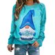 thumbnail image 4 of Pntutb - Camiseta holgada con estampado de moda para mujer, blusa de manga larga, cuello redondo, tops casuales Pntutb Pntutb-1561, 4 of 5