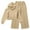 C291/Brown, variant on XIYON Cute Clothes For Girls Casual Hooded Jacket And Straight Leg Pants Outfit For And Fall Comfortable 2 Piece Loungewear 5-6 Years