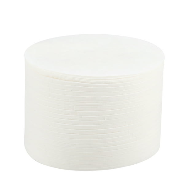 Papel de filtro de café, 350PCS Filtro de café redondo Filtros de café Papeles de filtro Rendimiento finamente ajustado