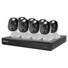 Swann 4K Ultra HD Video 16 Channel DVR Security Camera System, 2TB Hard Drive, 8 Indoor/Outdoor Cameras, Wired CCTV Surveillance