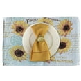 thumbnail image 3 of Twisted Anchor Trading Co 4-Piece Sunflower Tapestry Table Placemats Set, 1 Count Gift Ready, 3 of 7
