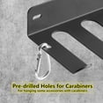 thumbnail image 2 of 3X Multi-Purpose Gym Storage Rack,Hook Heavy-Duty Steel Gym Organizer Wall Mount Hanger for Home and Pro 17 Inches, 2 of 6