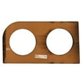 thumbnail image 2 of Cobalt Boat Blank Gauge Panel 403080MT | Brown Woodgrain 11 x 6 Inch, 2 of 5