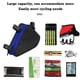 thumbnail image 5 of Bolsa de herramientas triangular de tubo superior para accesorios de bicicleta de ciclismo de sillín delantero de liberación rápida Jormftte CPB-DE-SSW75-2, 5 of 5