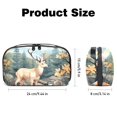 thumbnail image 5 of Deer Waterproof Oxford Cloth Storage Pouch Cable Organizer Cord Organizer Travel Small Bag 5.9x9.44x3.14 in, 5 of 6