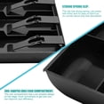 thumbnail image 4 of Cash Register Drawer Insert Tray with 5 Bill/4 Coin Compartments for Money Storage, Black, 4 of 7