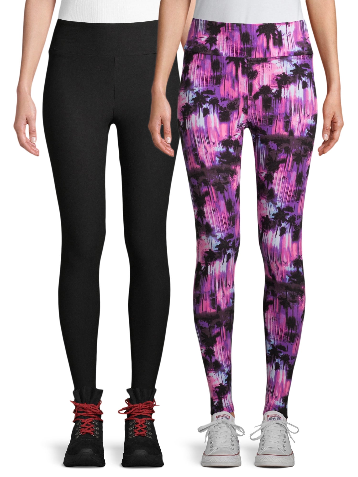 No Boundaries No Boundaries Juniors’ Leggings, 2Pack