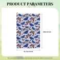 thumbnail image 4 of Naloa Butterflies1 Golf Towel Golf Gift for Men and Women Golf Towel with Carabiner Clip to Quickly Remove Mud, Dirt and Sweat, 4 of 8