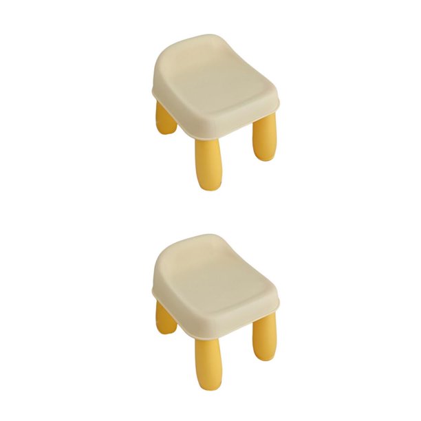 Naiovety Reposapiés ergonómico Adultos Trabajo Juegos Reposapiés Pies Taburete escalonado Amarillo 2Conjunto