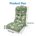 thumbnail image 2 of Eurhowing Adirondack Rocking Chair Cushion, 44x20x4 Inch Thickened High Back Patio Chair Cushion, Waterproof Outdoor Furniture Seat Cushion with Ties, 2Pcs, 2 of 10