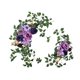 thumbnail image 5 of 2 piezas Boda Arch Flores Rose Artificial Swag Versátil Decoración de guirnaldas para el fondo de las vacaciones Día de San Valentín Púrpura, 5 of 8
