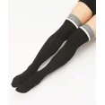 thumbnail image 2 of Calcetas Largas Mujer Rayadas Moda Japonesa Over Knee, 2 of 2