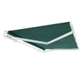 thumbnail image 2 of Awntech 18' x 10' Maui Manual Manual Patio Retractable Awning Acrylic Fabric, Forest, 2 of 7