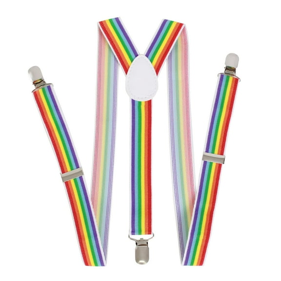 UNDERWRAPS Adults Sexy Rainbow Suspenders - Suspenders for Men and Women, Unisex Suspenders, Boys and Girls Accessories (OS)