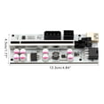 thumbnail image 3 of Ver010-X Pci-E Mining Extender Cable Riser Sata+6Pin+4Pin Riser Card seitruly EL016329-00, 3 of 5