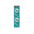 thumbnail image 1 of Miami Dolphins Ensemble de Décalcomanies Quad, 1 of 1