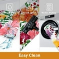 thumbnail image 6 of Floral Kitchen Rugs Sets of 3 Piece Watercolor Flower Kitchen Floor Mat Non Skid Machine Washable Runner Rug for Spring Summer Holiday Decor Farmhouse Carpet for Sink Laundry Hallway(Pink), 6 of 6