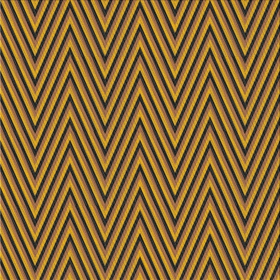 Ahgly Company Indoor Square Patterned Yellow Novelty Area Rugs, 7' Square