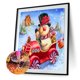 thumbnail image 2 of 5D bricolaje completo taladro diamante pintura muñeco de nieve coche punto de cruz bordado kits Tmvgtek Oficina Multiescena Multifunción, 2 of 9