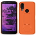 thumbnail image 2 of Case for CAT S62 PRO Phone, Nakedcellphone [Bright Orange] Slim Hard Shell Protector Cover with Kickstand View Stand, 2 of 7