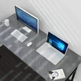 thumbnail image 2 of SOGES 55 inches Folding Table Computer Table Workstation No Install Needed, Gray, 2 of 6