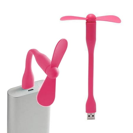 Laptop Desktop Pc Usb Deago-Mini Colorful Flexible Low Power Computer PC USB Cooling Fan Cooler For Laptop Desktop PC Computer(Pink) ()