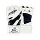 thumbnail image 1 of Guantes mma medio palma abierta artes marciales guante de lucha equipo de protección hombres Blanco negro Zulema  Guantes de boxeo, 1 of 8