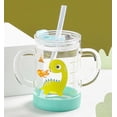thumbnail image 1 of Vaso de vidrio para niños HKSICHENGKEJI Cute Milk Water Cup 250 ml, 1 of 3