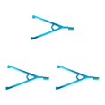 thumbnail image 1 of maskred Rear Trigon Support Bar For AXIAL SCX10 Convenient Rear Trigon Support Bar For AXIAL SCX10 Aluminum Alloy Long-Lasting blue 3Set, 1 of 6
