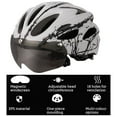 thumbnail image 4 of for Men Women with Safety Led Back Light Detachable Magnetic Goggles  for Visor Mountain & Road Adjustable Adult Cycling, 4 of 8