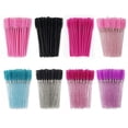 thumbnail image 6 of 100 Pcs Makeup Brushes For Lip Eyebows Eyelash Shining Mascara Wands Applicators False Lashes Beauty Tools 100pcs pink, 6 of 6