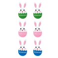 thumbnail image 4 of Juego de 6 adornos de fieltro de Pascua, adornos colgantes de fieltro de Pascua, decoraciones coloridas para árboles de Pascua, adornos de Pascua DIY Macarena Colgante de Pascua, 4 of 8