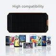 Waterproof 600000mAh Dual USB Portable Solar Battery Charger Solar