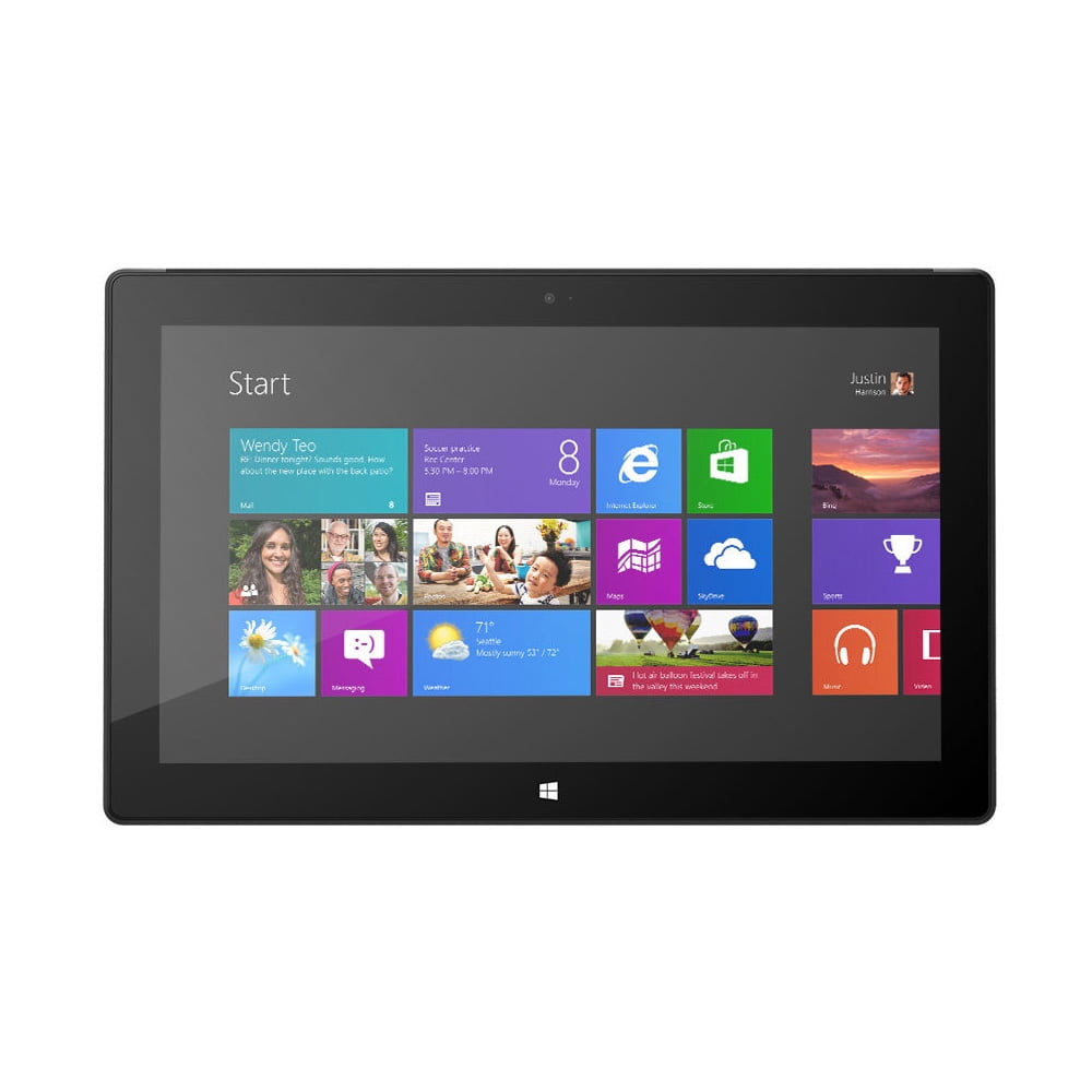 Refurbished Microsoft Surface Pro 1 10.6&quot; Core i5 4GB 128GB Windows 8 Pro w/ Keyboard Cover