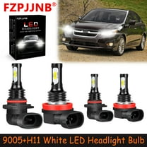 FZPJJNB for Subaru Impreza 2012-2016 White Led Headlights Bulb High Low Beam,9005 H11,HKB,C09
