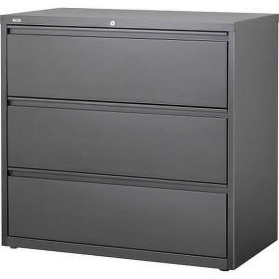 Lorell, LLR66207, Hanging File Drawer Charcoal Lateral Files, 1 Each, Charcoal