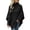449#Black, variant on Womens Poncho Sweater Turtleneck Cable Knit Cape Batwing Sleeve Loose Warm Fall Winter Pullover Knitwear Tops