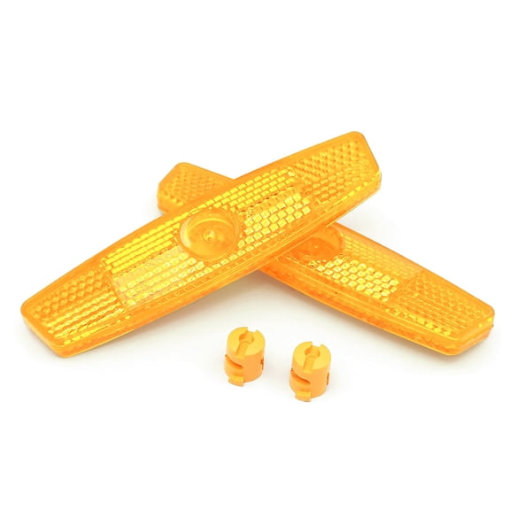 YIFAEUX 2Pcs Bike Warning Reflectors Enhanced Visibility Universal Simple Installation Bicycle Wheel Rim Reflective MTB Road Spoke Lights Accessories